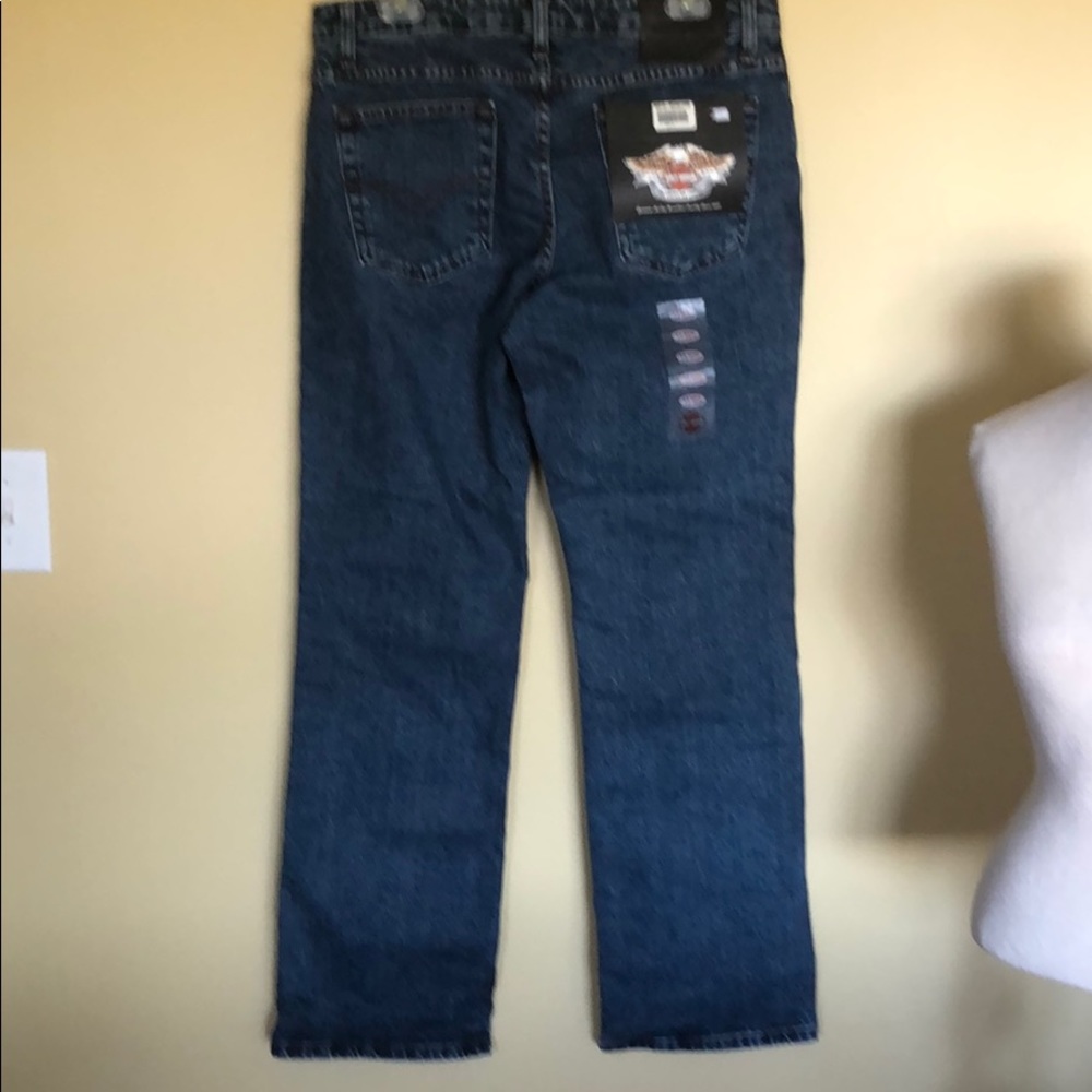 NWT Harley Davidson Blue Jeans Size 12. - Picture 4 of 7
